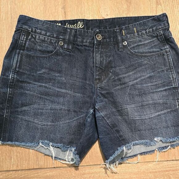 Madewell‎ #77388 Denim Cut Off Shorts sz 27 - Picture 1 of 8